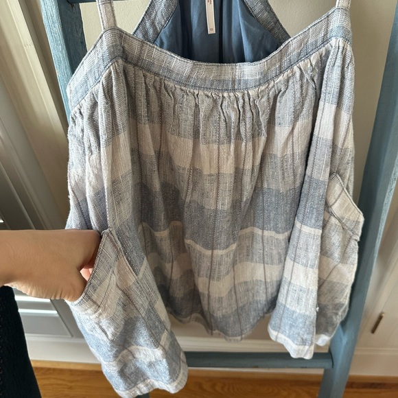 Free People Plaid Breeze Suspender Dress - Picture 6 of 9